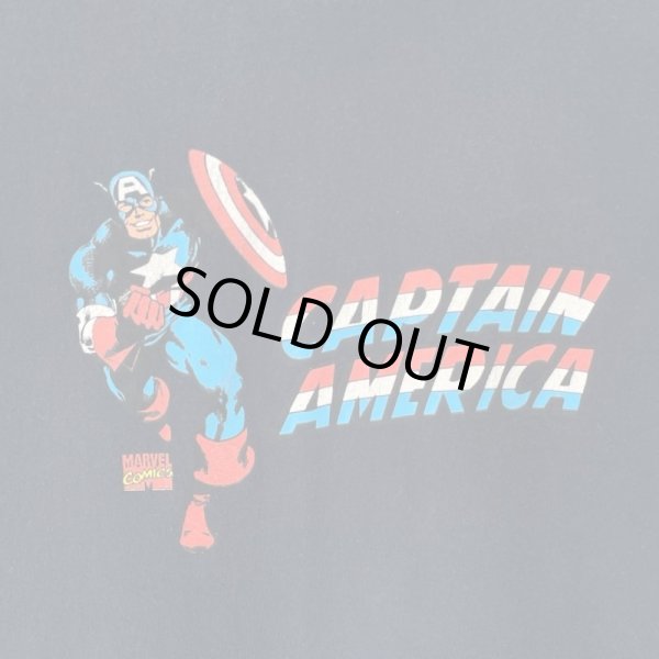 画像2: 00s CAPTAIN AMERICA MARVEL TEE SHIRT (2)