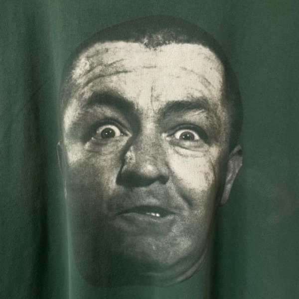 画像2: 90s USA製 THE THREE STOOGES CURLY HOWARD TEE SHIRT (2)