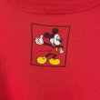 画像3: 90s USA製 MICKEY MOUSE BIG HAND SIGN TEE SHIRT (3)