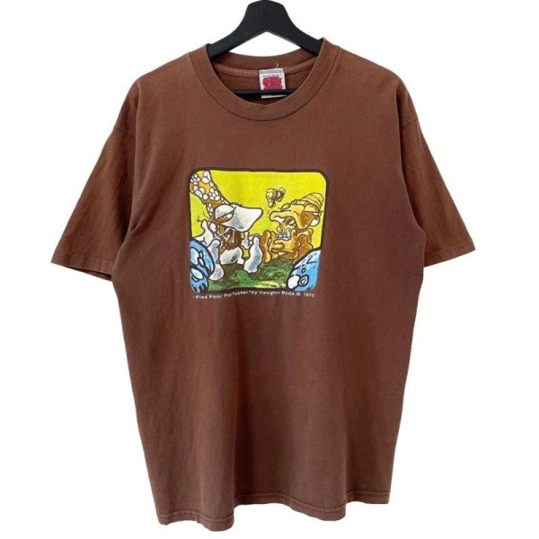 画像1: 90s USA製 CHEECH WIZARD COMIC ART TEE SHIRT (1)