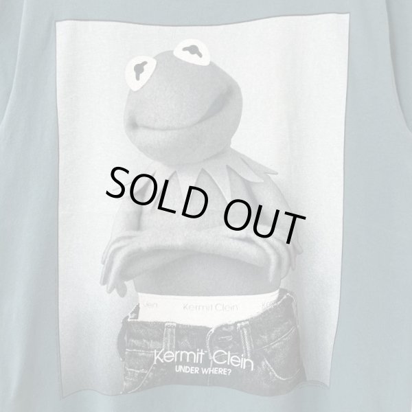 画像2: 90s USA製 KERMIT CLEIN CK PARODY PHOTO TEE SHIRT (2)