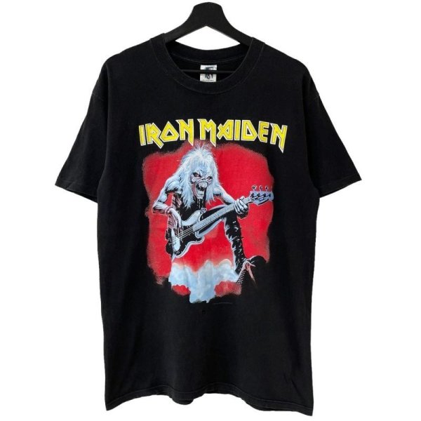 画像1: 90s USA製 IRON MAIDEN BAND TEE SHIRT (1)