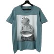 画像1: 90s USA製 KERMIT CLEIN CK PARODY PHOTO TEE SHIRT (1)