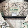 画像4: 90s USA製　L.L.BEAN WORLD MAP HAWAIIAN S/S SHIRT (4)