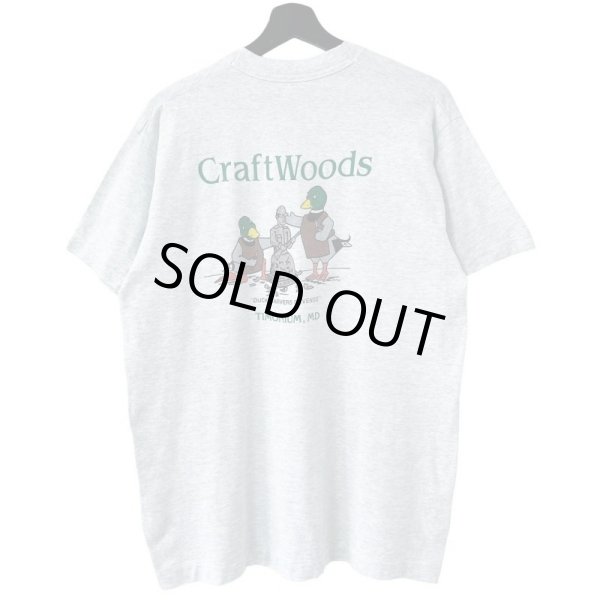 画像1: 90s USA製 CRAFTWOODS 企業 TEE SHIRT (1)