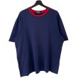 画像1: 90s RALPH LAUREN LIB COLOR TWO-TONE TEE SHIRT (1)