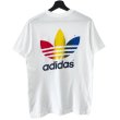 画像1: 80s adidas RAINBOW LOGO TEE SHIRT (1)