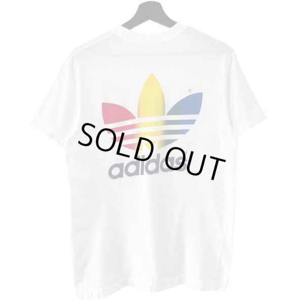 画像1: 80s adidas RAINBOW LOGO TEE SHIRT (1)