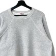 画像2: 50s~60s USA製 HANES WIND SHIELD 霜降りグレー SWEAT SHIRT (2)