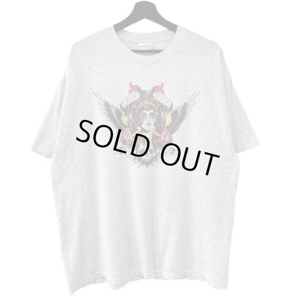 画像1: 00s AMERICAN TRADITIONAL TATOO TEE SHIRT (1)