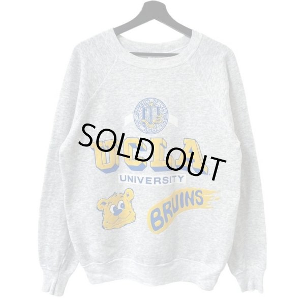 画像1: 80s USA製 UCLA COLLEGE SWEAT SHIRT (1)