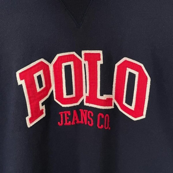 画像2: 90s POLO JEANS HOODIE (2)