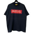 画像1: 90s USA製 LAKE STREET SHIRT My next wife will be normal MASSEGE TEE SHIRT (1)