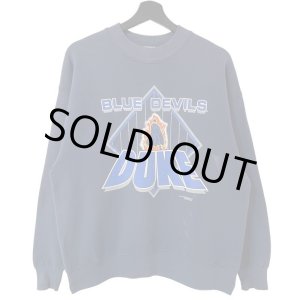 画像: 90s USA製　BLUE DEVILS DUKE UNIVERSITY NCAA SWEAT SHIRT