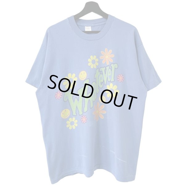 画像1: 90s USA製 WHATEVER HIPPIE ART TEE SHIRT (1)
