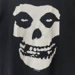 画像3: 00s MISFITS SKULL FACE BAND TEE SHIRT (3)