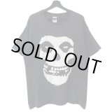 画像: 00s MISFITS SKULL FACE BAND TEE SHIRT