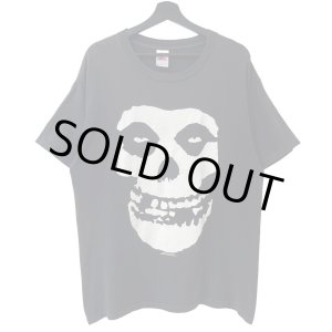 画像: 00s MISFITS SKULL FACE BAND TEE SHIRT