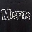 画像4: 00s MISFITS SKULL FACE BAND TEE SHIRT (4)