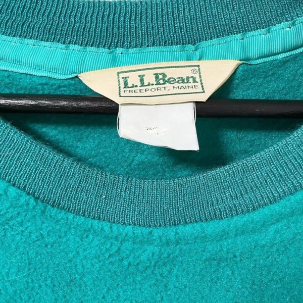 画像3: 90s USA製 L.L.BEAN FLEECE PULLOVER SHIRT (3)