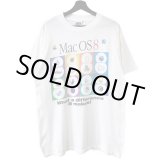 画像: 90s USA製 Apple MAC OS 8 企業 TEE SHIRT