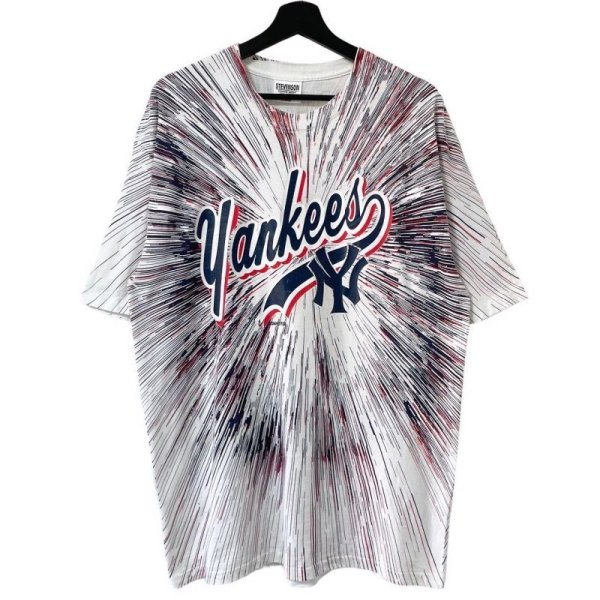 画像1: 90s USA製 NEW YORK YANKEES OVP TEE SHIRT (1)