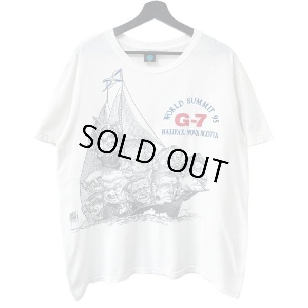 画像1: 90s カナダ製　G-7 SUMMIT ART TEE SHIRT (1)