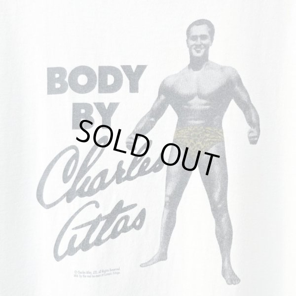 画像2: 90s USA製 CHARLES ATLAS BODY BUILDER PHOTO TEE SHIRT (2)