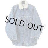 画像: 80s USA製 LEVI'S 77935 BOA DENIM JACKET