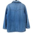 画像2: 80s イタリア製 LEVI'S SHAWL COLLAR 裏BOA DENIM JACKET (2)