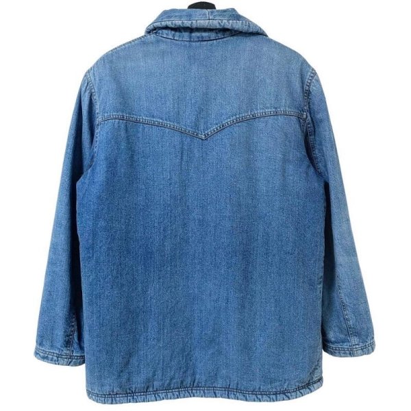 画像2: 80s イタリア製 LEVI'S SHAWL COLLAR 裏BOA DENIM JACKET (2)