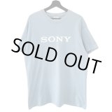 画像: 90s SONY 企業 TEE SHIRT