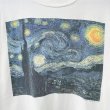 画像2: 90s USA製 GOGH 星月夜 ART TEE SHIRT (2)