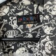 画像3: 80s イングランド製 LA ROCKA SKULL BONES LOOP COLLAR SHIRT (3)