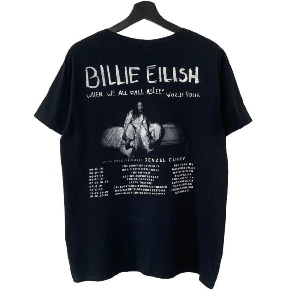 画像2: 19s  BILLIE EILISH WORLD TOUR TEE SHIRT (2)