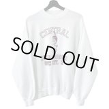 画像: 90s USA製　CENTRAL LITTLE MAROONS INDIAN PRINT SWEAT SHIRT
