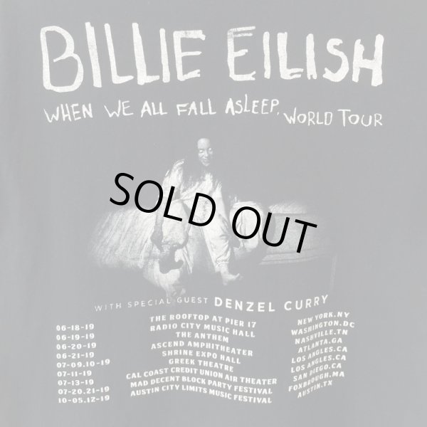 画像4: 19s  BILLIE EILISH WORLD TOUR TEE SHIRT (4)