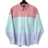 画像: 00s LAND'S END MULCH COLOR L/S SHIRT