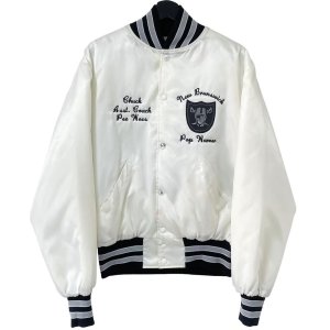 画像: 90s USA製 NEW BRUNSWICK RAIDERS STUDIUM JACKET