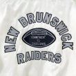 画像4: 90s USA製 NEW BRUNSWICK RAIDERS STUDIUM JACKET (4)