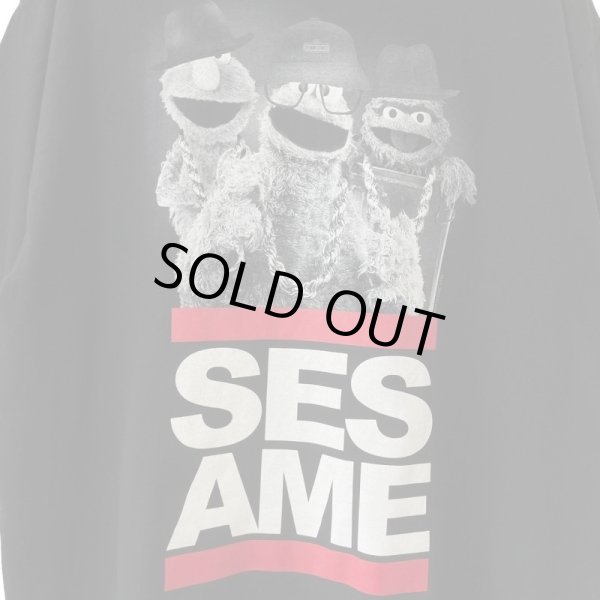 画像2: 00s SESAME STREET RUN DMC PARODY TEE SHIRT (2)