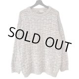 画像: 90s イタリア製 COTTON KNIT SWEATER