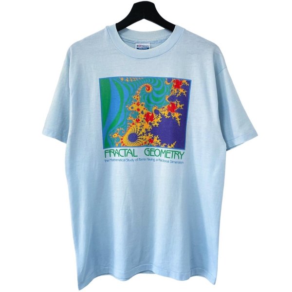 画像1: 80s USA製 FRACTAL ART TEE SHIRT (1)