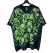 画像1: 01s LIQUID BLUE SKULL TEE SHIRT (1)