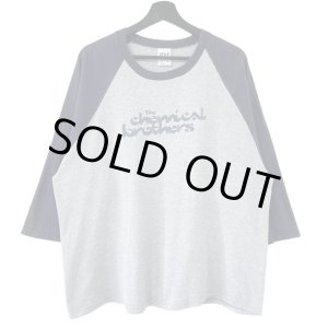 画像: 00s THE CHEMICAL BROTHERS RAGLAN BAND TEE SHIRT