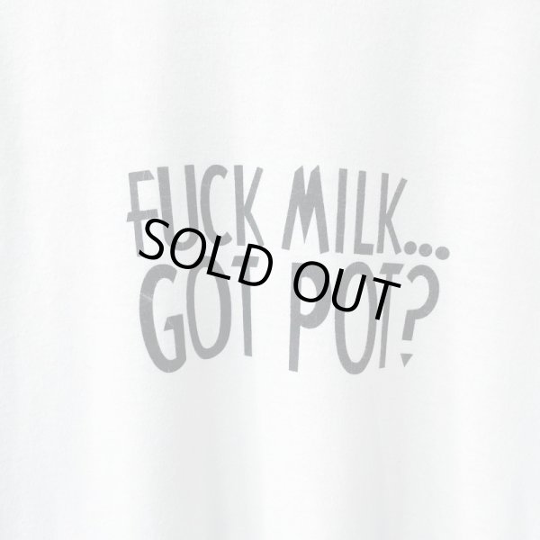 画像2: 00s got milk? PARODY LOGO TEE SHIRT (2)