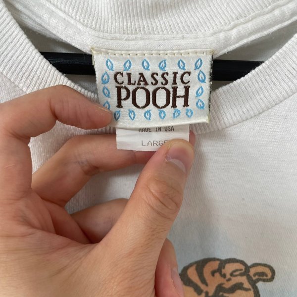 画像4: 90s USA製 CLASSIC POOH TIGER TEE SHIRT (4)