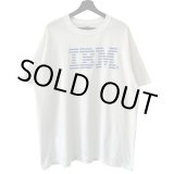 画像: 00s IBM 企業 TEE SHIRT