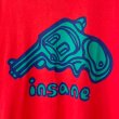 画像2: 90s INSANE PISTOL TEE SHIRT (2)