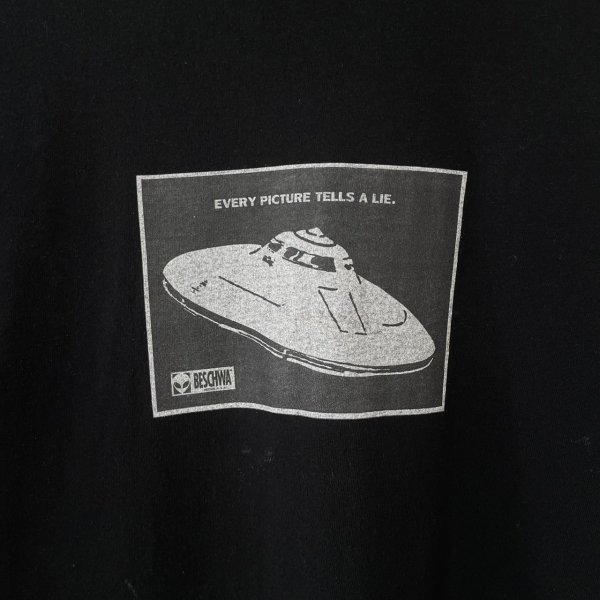 画像2: 90s USA製 BESCHWA UFO TEE SHIRT (2)